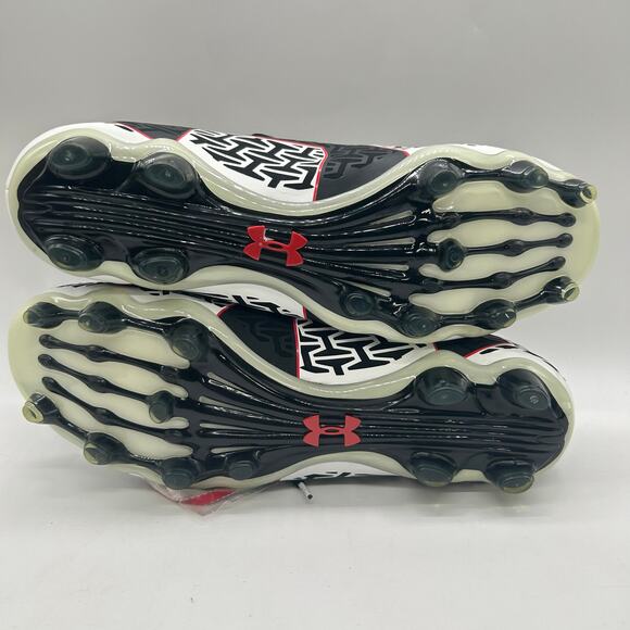 New Under Armour Highlight MC Black White‎ Red Football Cleats Men 13 main image 7